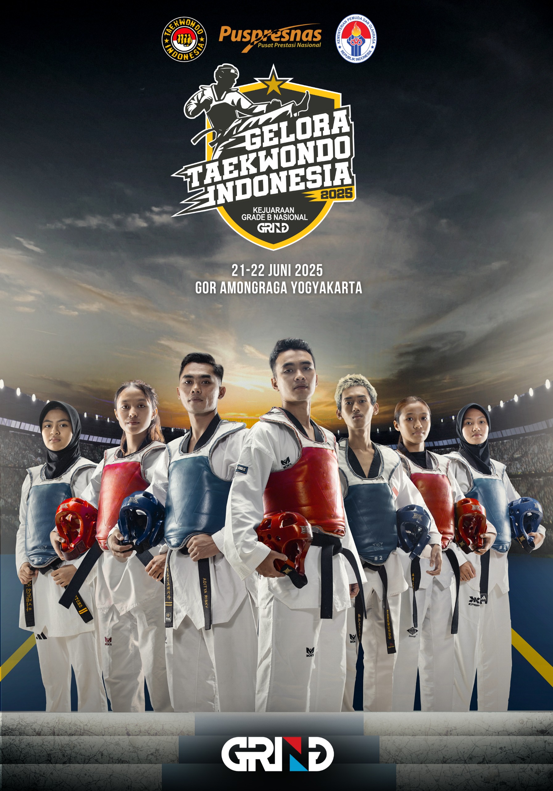 Panggung Juara Taekwondo Indonesia TAEKWONDO INDONESIA GAZEBO TAEKWONDO CLUB
