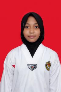 JUARA 1 CADET PRESTASI UNDER 55 PUTRI Aisha Zhafira Azzahra